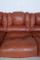 Vintage Brown Leather Sofa, 1970s, Image 7