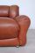Vintage Brown Leather Sofa, 1970s 14