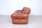 Vintage Brown Leather Sofa, 1970s 3