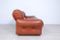 Vintage Brown Leather Sofa, 1970s, Image 2