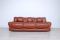 Vintage Brown Leather Sofa, 1970s 1