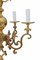 Vintage Five-Arm Brass Ormolu Chandelier 4