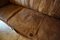 Vintage Distressed Leather Club Sofa 6