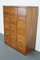 German Oak Apothecary Cabinet or Bank of Drawers, 1950s 2