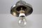 Vintage Opal Glass Ceiling Lamp, Image 6