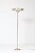 Dutch Nickel-Plated Brass Art Deco Floor Lamp, 1930s, Image 1