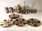 German Vintage 24-Piece Ceramic Coffee Set from Sgrafo Modern, 1960s, Set of 24, Image 6