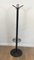 Black Plastic Coat Stand by Michele De Lucchi & Tadao Takaichi for Kartell, 1989 1