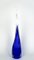 Blue Blown Murano Glass Sculptural Horn Vase by Beltrami for Made Murano Glass, 2019, Image 12