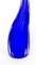 Blue Blown Murano Glass Sculptural Horn Vase by Beltrami for Made Murano Glass, 2019 6