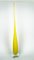 Yellow Blown Murano Glass Flute Vase by Beltrami for Made Murano Glass, 2019 5