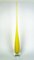 Jarrón Flauta de cristal de Murano soplado en amarillo de Beltrami para Made Murano Glass, 2019, Imagen 1