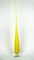 Yellow Blown Murano Glass Flute Vase by Beltrami for Made Murano Glass, 2019 6