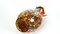 Amber Murrina & Multicolored Murano Glass Vase by Imperio Rossi for Made Murano Glass, 2019 2
