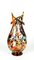 Amber Murrina & Multicolored Murano Glass Vase by Imperio Rossi for Made Murano Glass, 2019 1
