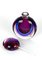 Botella de cristal de Murano Sommerso en rubí, violeta y azul de Michele Onesto para Made Murano, 2019, Imagen 5