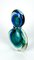 Green & Blue Sommerso Murano Blown Glass Bottle by Michele Onesto for Made Murano Glass, 2019 9