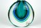 Grün-Blaue Sommerso Murano Glasflasche von Michele Onesto für Made Murano Glas, 2019 5