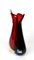 Red, Blue & Amber Submerged Murano Glass Vase by Michele Onesto for Made Murano Glass, 2019, Image 4