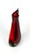 Vase Immergé en Verre de Murano Rouge, Bleu et Ambre par Michele Onesto pour Made Murano Glass, 2019 6
