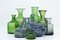 Swedish Glass Vases by Erik Höglund for Boda, 1950s, Set of 10 5
