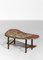 French Enameled Lava Stone Coffee Table by Jean Jaffeux, 1960s 1