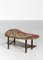 French Enameled Lava Stone Coffee Table by Jean Jaffeux, 1960s, Image 1