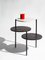 Small Black & Gray Triplo Table by Martina Bartoli for Mason Editions, Image 2