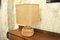 Lámpara de mesa italiana de mimbre, años 60, Imagen 5