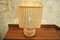 Lámpara de mesa italiana de mimbre, años 60, Imagen 8
