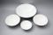 Vintage Bauhaus Black & White Urbino Bowl Set by Trude Petri for KPM Berlin 4