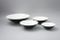 Vintage Bauhaus Black & White Urbino Bowl Set by Trude Petri for KPM Berlin 6