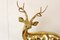 Extra Large German Hand-Made Brass Deer by Gilde Handwerk, Image 2