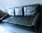 Green Leather 3-Seater Sofa from Profilia, 1960s, Image 4