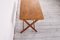 Vintage German Oak Folding Table, 1950s, Image 4