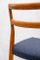 Anne Dining Chairs by Johannes Andersen for Uldum Møbelfabrik, 1960s, Set of 4 5