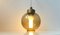 Scandinavian Smoked Glass Ball Pendant Light, 1960s, Image 2