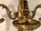 Vergoldete Vintage Bronze Wandlampen, 2er Set 2