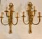 Large Vintage Bronze Gilt Sconces, 1970s, Set of 2, Image 2