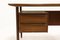 Mid-Century Model Cow Horn Teak Writing Desk by Tijsseling for Hulmefa, 1960s 5