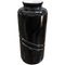 Vintage Black & White Murano Glass Vase from De Majo Murano, 1970s, Image 1