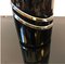 Vintage Black & White Murano Glass Vase from De Majo Murano, 1970s 4