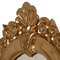 18th-Century Hand-Carved Gilt Walnut Baroque Wall Mirror 2