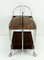 Vintage Rosewood Effect Tea Trolley from Bremshey & Co. 4