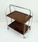 Vintage Rosewood Effect Tea Trolley from Bremshey & Co. 6