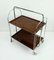 Vintage Rosewood Effect Tea Trolley from Bremshey & Co., Image 6