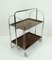 Vintage Rosewood Effect Tea Trolley from Bremshey & Co., Image 1