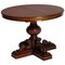 Extendable Table & 6 Chairs in Carved Walnut from Bassano, 1920s, Set of 7, Image 6