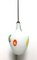 Colored Opaline Glass Pendant Lamp, 1960s, Image 2