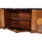 Venetian Carved Walnut and Burl Walnut Mirrored Sideboard from Testolini & Salviati, 1900s, Image 2